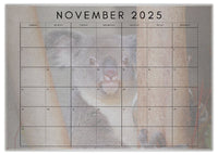 2025 Cooberrie Park Animals Wall Calendar