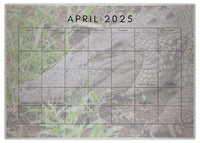2025 Cooberrie Park Animals Wall Calendar