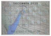 2025 Cooberrie Park Animals Wall Calendar