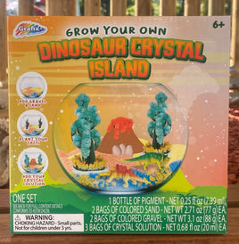 Dinosaur crystal island