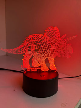 Capricorn Dinosaur Park Triceratops Night Light